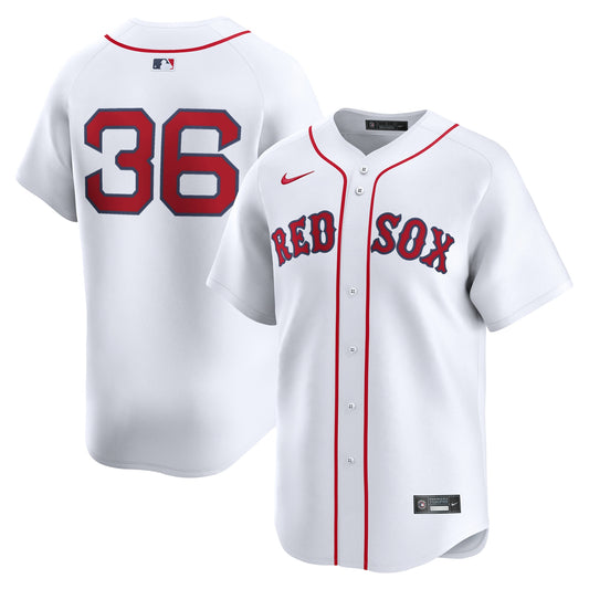 Triston Casas Boston Red Sox Home Limited Player Jersey - White | Stitched Baseball Jersey TJS1382