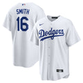 Will Smith Los Angeles Dodgers Home Replica Jersey - White | Stitched Baseball Jersey TJS1544