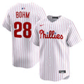 Alec Bohm Philadelphia Phillies Home Limited Player Jersey - White | Stitched Baseball Jersey TJS1578