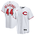 Elly De La Cruz Cincinnati Reds Alternate 2 Replica Jersey - White | Stitched Baseball Jersey TJS1470