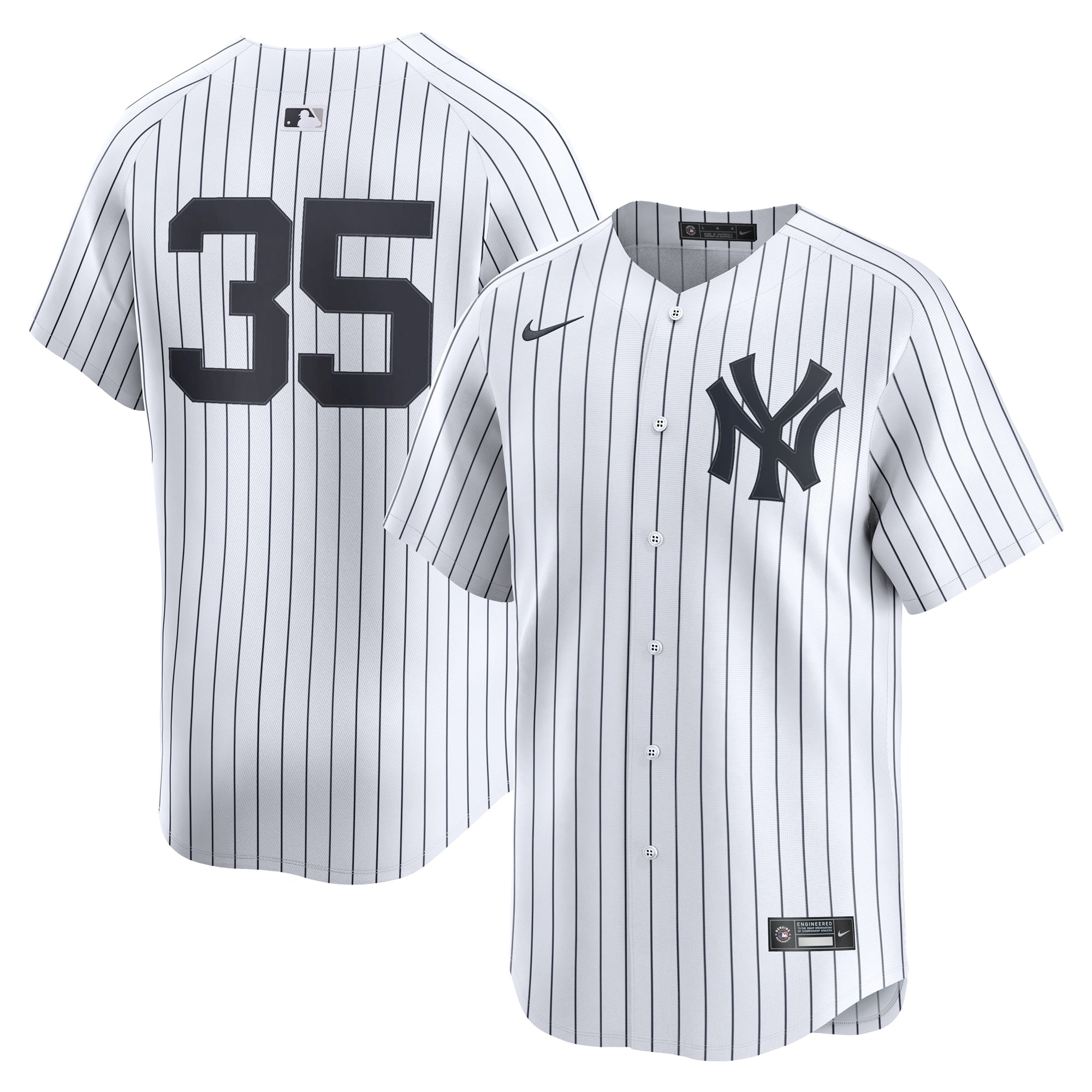 Cody Bellinger New York Yankees Home Limited Player Jersey - White | Stitched Baseball Jersey TJS1465