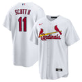 Victor Scott II St. Louis Cardinals Home Replica Jersey - White | Stitched Baseball Jersey TJS1351