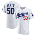 Mookie Betts Los Angeles Dodgers Home Jersey - White | Stitched Baseball Jersey TJS1489