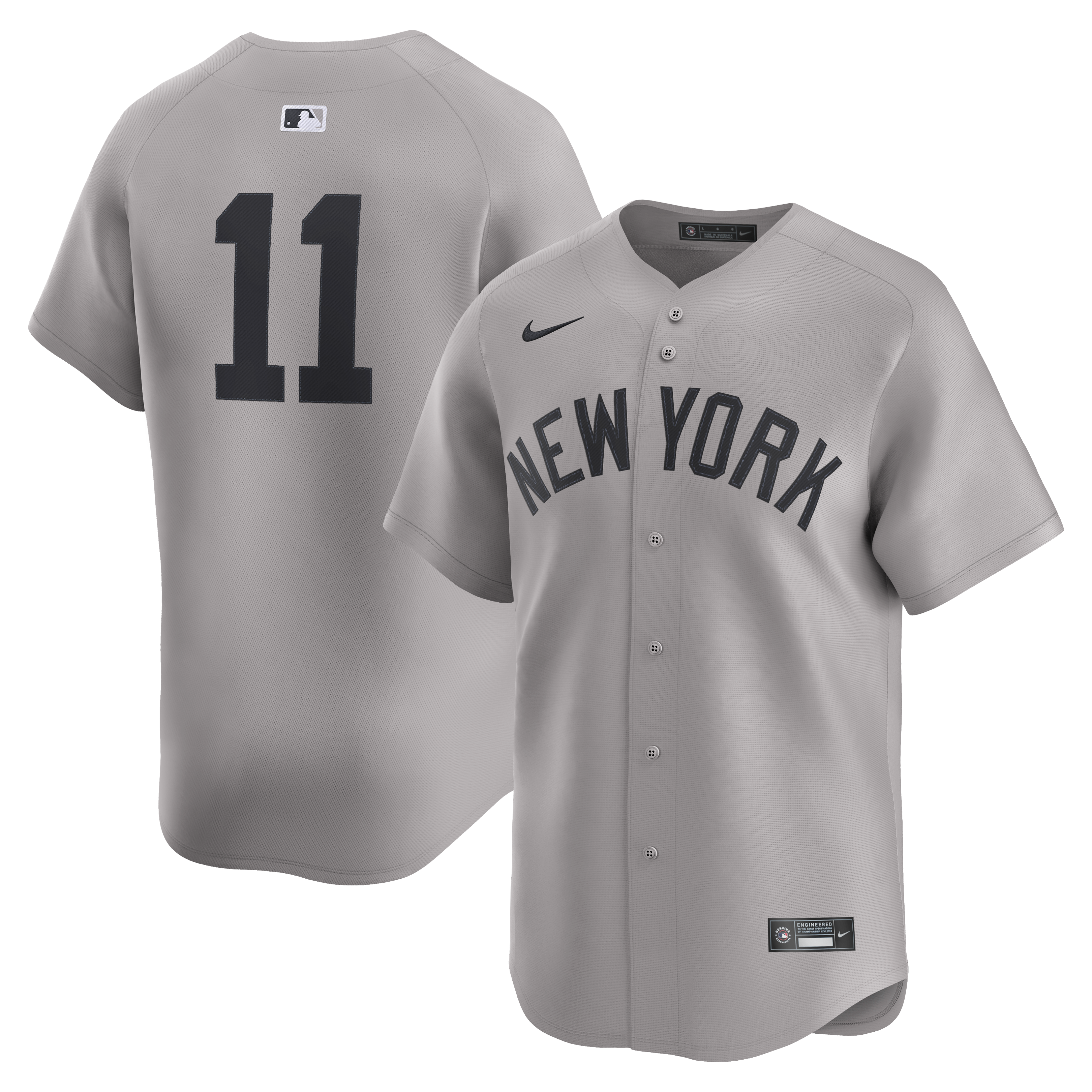 Anthony Volpe New York Yankees Road Limited Player Jersey - Gray | Stitched Baseball Jersey TJS1427