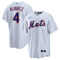 Francisco Alvarez New York Mets Replica Player Jersey - White | Stitched Baseball Jersey TJS1487