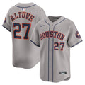 Jose Altuve Houston Astros Road Limited Player Jersey - Gray | Stitched Baseball Jersey TJS1305