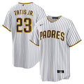 Fernando Tatis Jr. San Diego Padres Home Replica Player Jersey - White | Stitched Baseball Jersey TJS1438