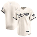Minnesota Twins Alternate Limited Jersey - Cream | Stitched Baseball Jersey TJS1444