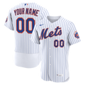 New York Mets Home Custom Jersey - White | Stitched Baseball Jersey TJS1436
