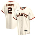 Willy Adames San Francisco Giants Home Replica Jersey - Cream | Stitched Baseball Jersey TJS1426
