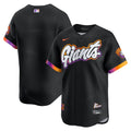 San Francisco Giants 2025 City Connect Limited Jersey - Anthracite | Stitched Baseball Jersey TJS1515