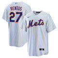 Mark Vientos New York Mets Home Replica Jersey - White | Stitched Baseball Jersey TJS1518
