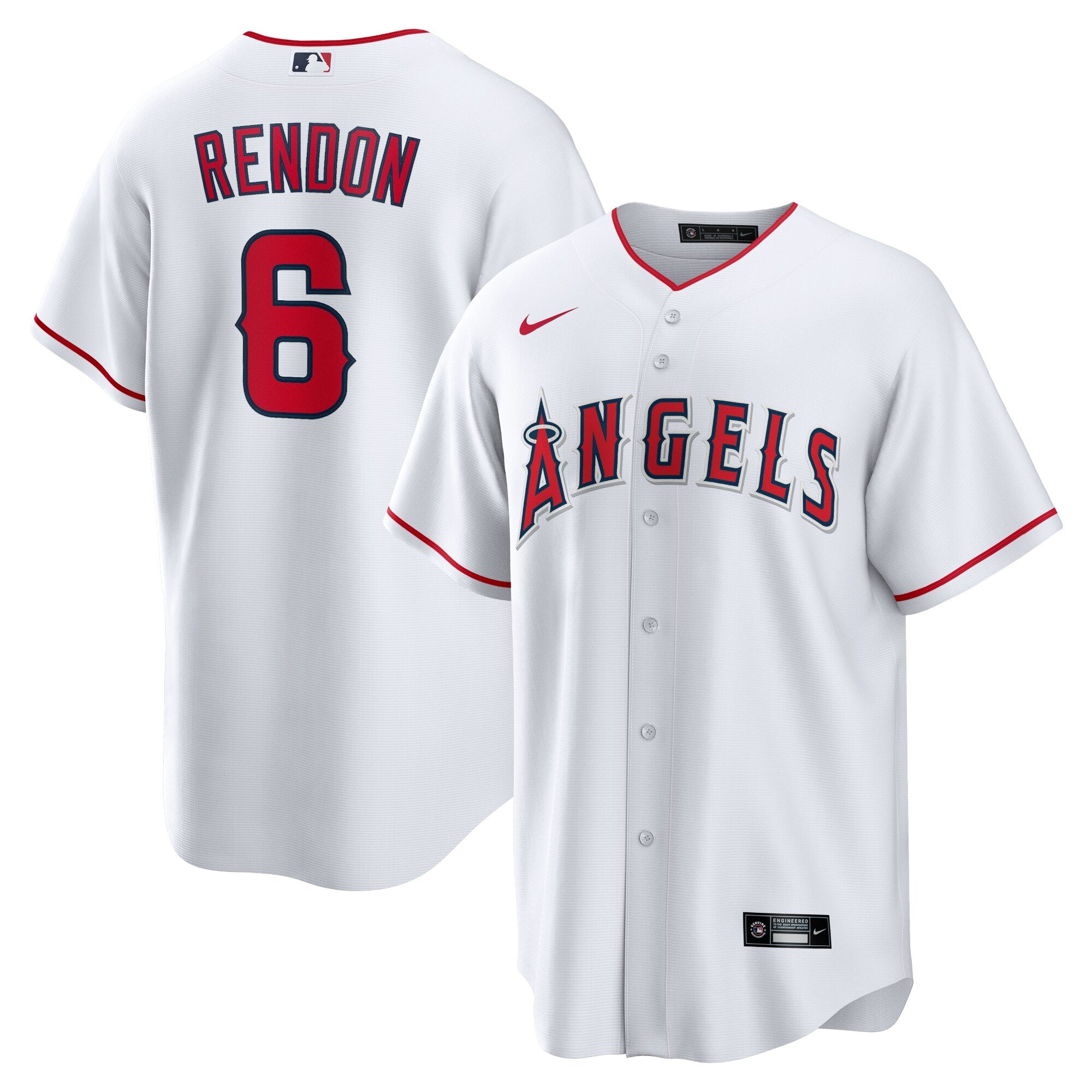 Anthony Rendon Los Angeles Angels Home Replica Player Name Jersey - White | Stitched Baseball Jersey TJS1325