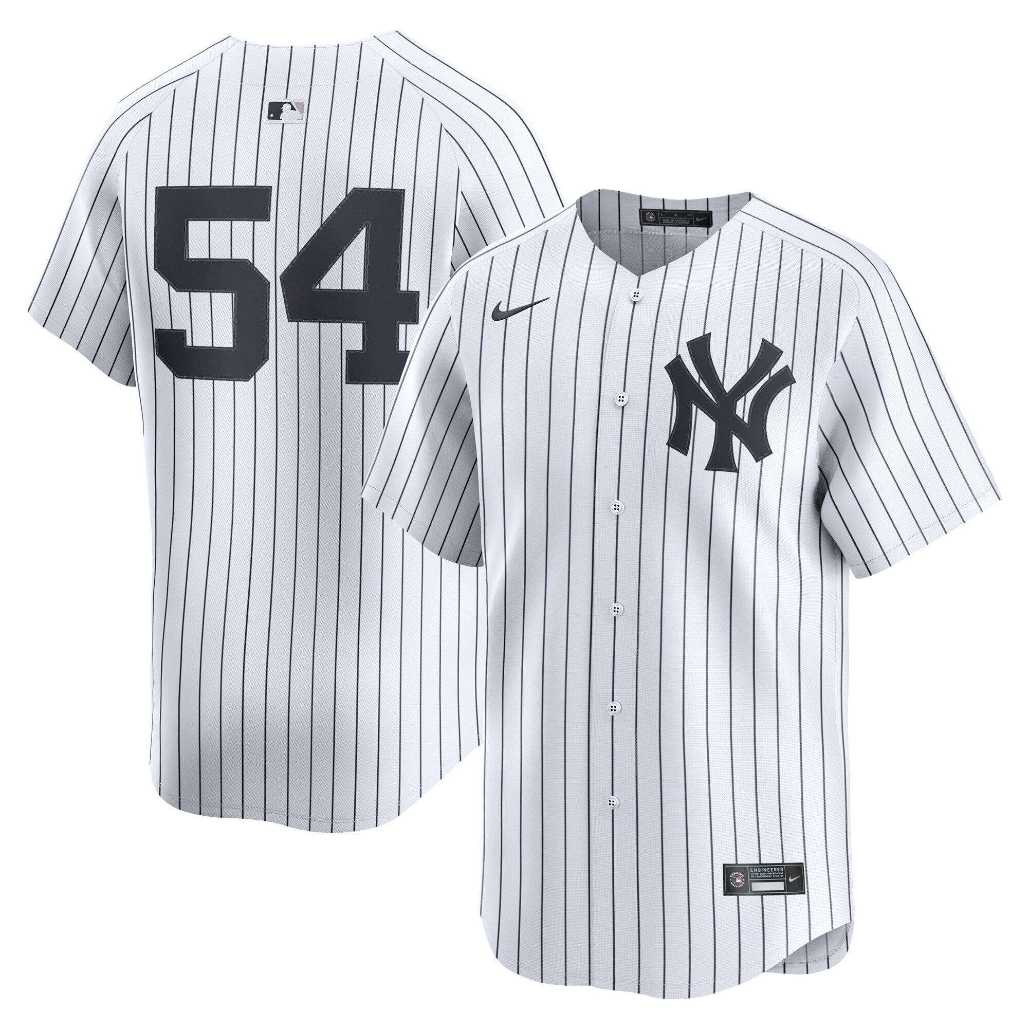 Max Fried New York Yankees Home Limited Player Jersey - White | Stitched Baseball Jersey TJS1460