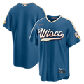 Milwaukee Brewers 2026 City Connect Stadium Jersey - Mineral Blue | Stitched Baseball Jersey TJS1593
