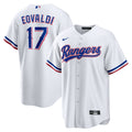 Nathan Eovaldi Texas Rangers Home Replica Player Jersey - White | Stitched Baseball Jersey TJS1526