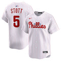 Bryson Stott Philadelphia Phillies Home Limited Player Jersey - White | Stitched Baseball Jersey TJS1461