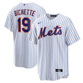 Bo Bichette New York Mets Home Replica Jersey - White | Stitched Baseball Jersey TJS1385