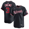 Dylan Crews Washington Nationals Alternate Limited Jersey - Navy | Stitched Baseball Jersey TJS1311
