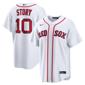 Trevor Story Boston Red Sox Home Replica Jersey - White | Stitched Baseball Jersey TJS1381