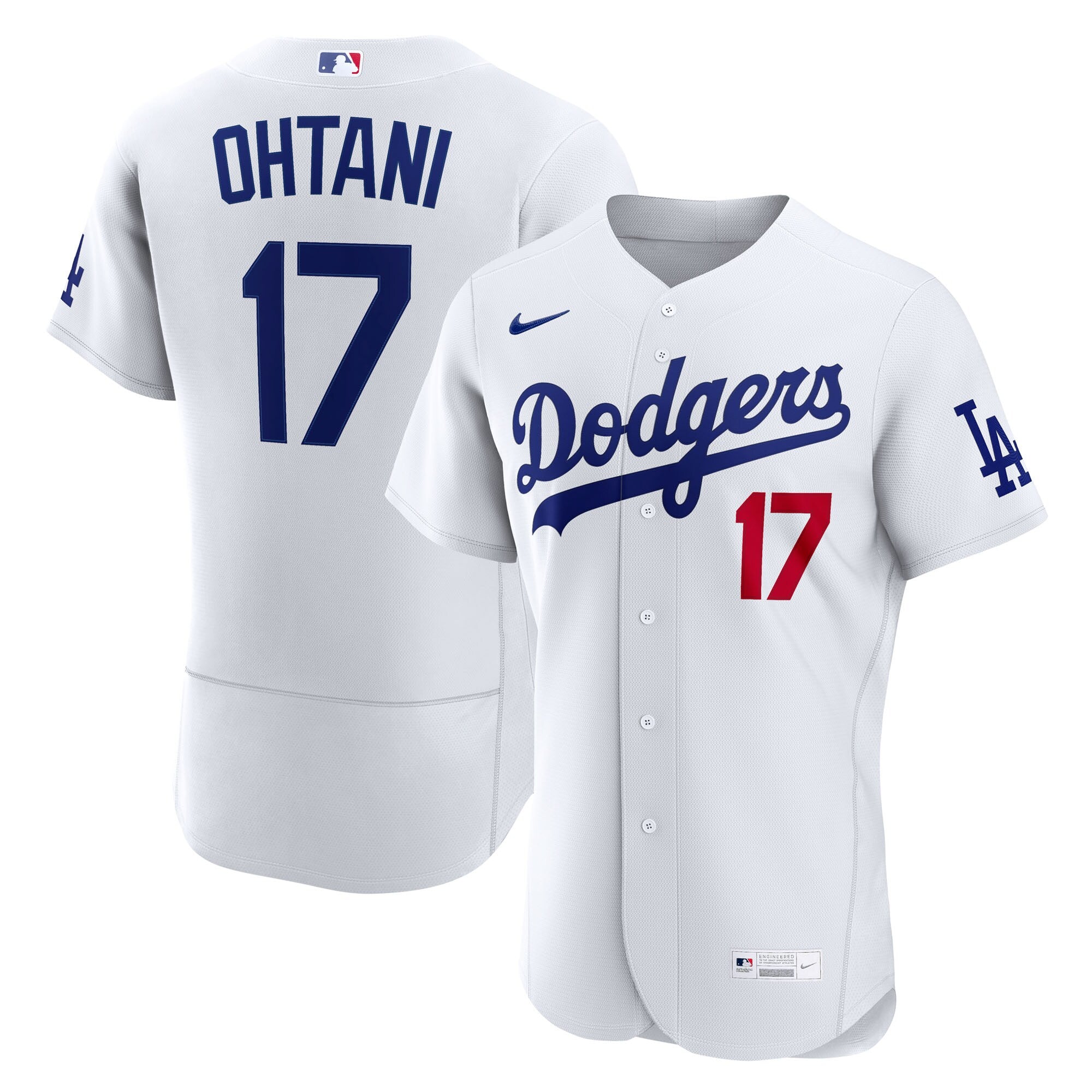 Shohei Ohtani Los Angeles Dodgers Home Jersey - White | Stitched Baseball Jersey TJS1362