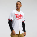 Minnesota Twins Home Limited Jersey - White | Stitched Baseball Jersey TJS1397
