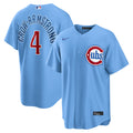 Pete Crow-Armstrong Chicago Cubs Alternate Replica Jersey - Light Blue | Stitched Baseball Jersey TJS1517