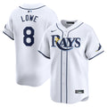 Brandon Lowe Tampa Bay Rays Home Limited Player Jersey - White | Stitched Baseball Jersey TJS1594