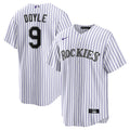 Brenton Doyle Colorado Rockies Home Replica Jersey - White | Stitched Baseball Jersey TJS1514