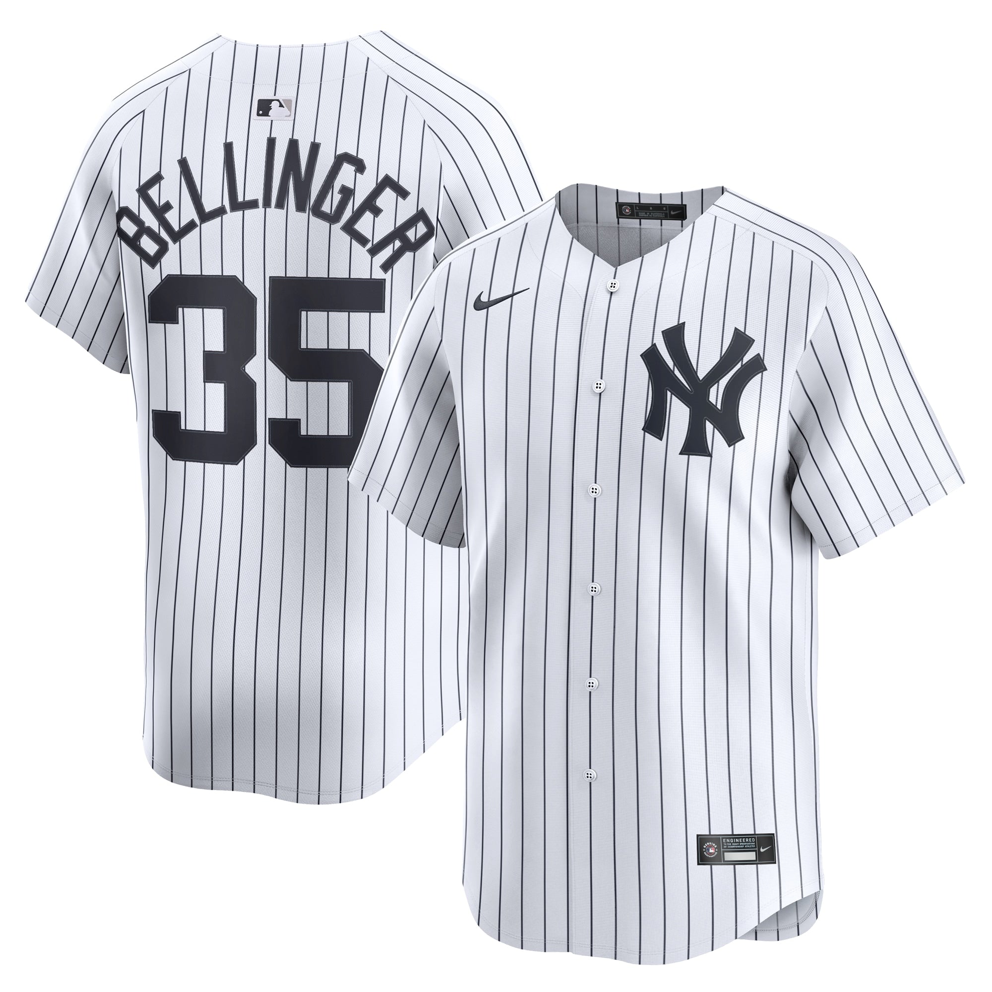 Cody Bellinger New York Yankees Home Limited Player Jersey - White | Stitched Baseball Jersey TJS1509