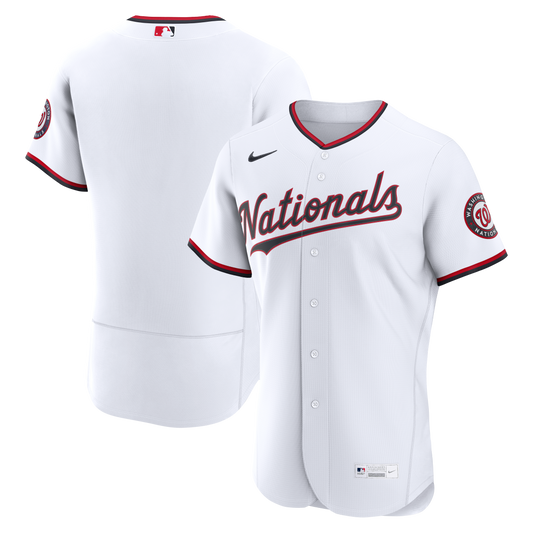 Washington Nationals Home Jersey - White | Stitched Baseball Jersey TJS1564