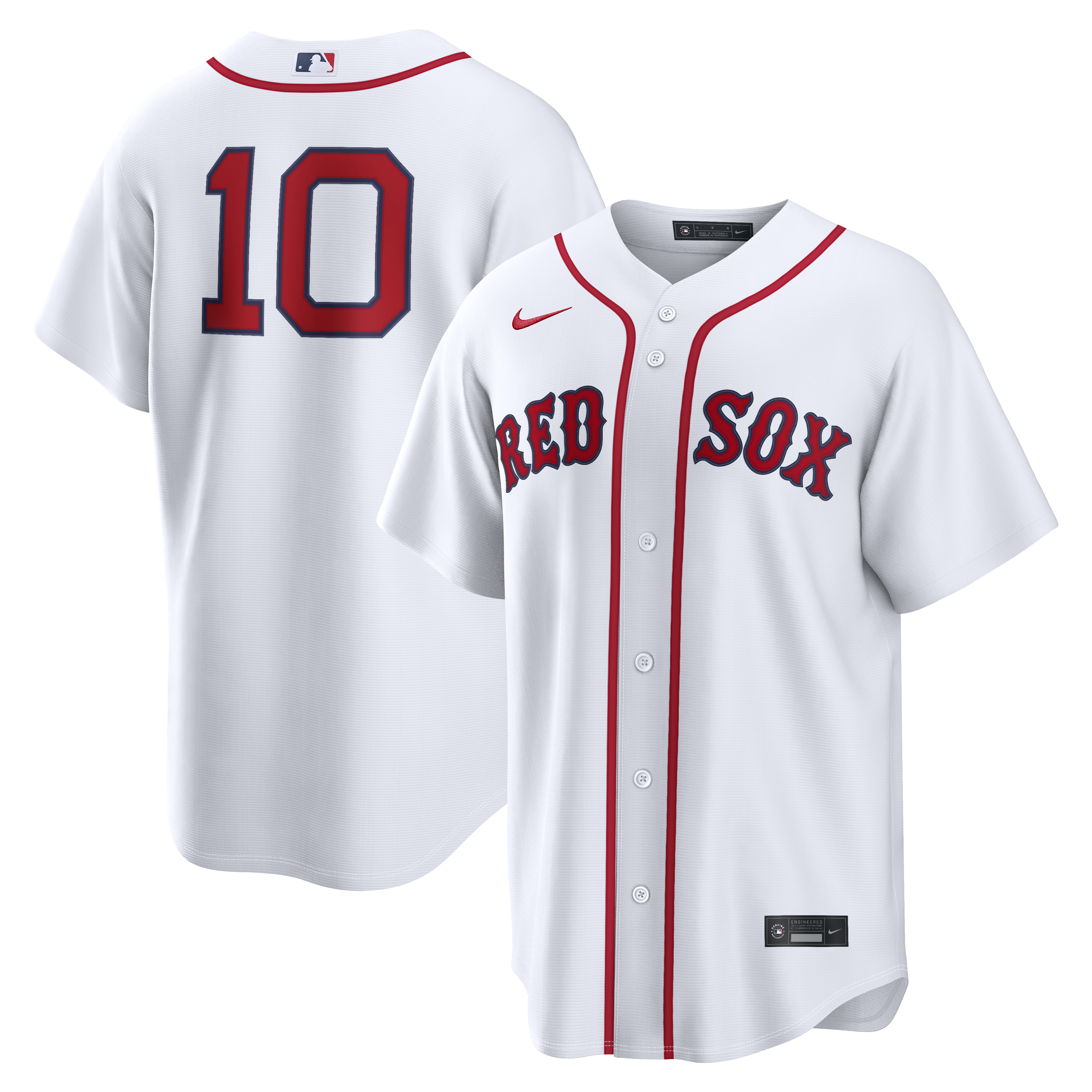 Trevor Story Boston Red Sox Home Replica Jersey - White | Stitched Baseball Jersey TJS1408