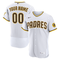 San Diego Padres Home Custom Jersey - White | Stitched Baseball Jersey TJS1342