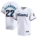 Sandy Alcantara Miami Marlins Home Limited Player Jersey - White | Stitched Baseball Jersey TJS1557