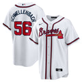 Spencer Schwellenbach Atlanta Braves Home Replica Jersey - White | Stitched Baseball Jersey TJS1500