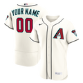 Arizona Diamondbacks Home Custom Jersey - Cream | Stitched Baseball Jersey TJS1446