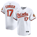 Colton Cowser Baltimore Orioles Home Limited Player Jersey - White | Stitched Baseball Jersey TJS1528