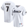 Craig Biggio Houston Astros Throwback Cooperstown Collection Limited Jersey - White | Stitched Baseball Jersey TJS1317