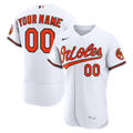 Baltimore Orioles Home Custom Jersey - White | Stitched Baseball Jersey TJS1475