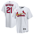 Lars Nootbaar St. Louis Cardinals Home Replica Jersey - White | Stitched Baseball Jersey TJS1413