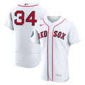 David Ortiz Boston Red Sox Home Retired 2022 Hall of Fame Patch Jersey - White | Stitched Baseball Jersey TJS1324