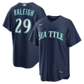 Cal Raleigh Seattle Mariners Road Replica Jersey - Navy | Stitched Baseball Jersey TJS1348