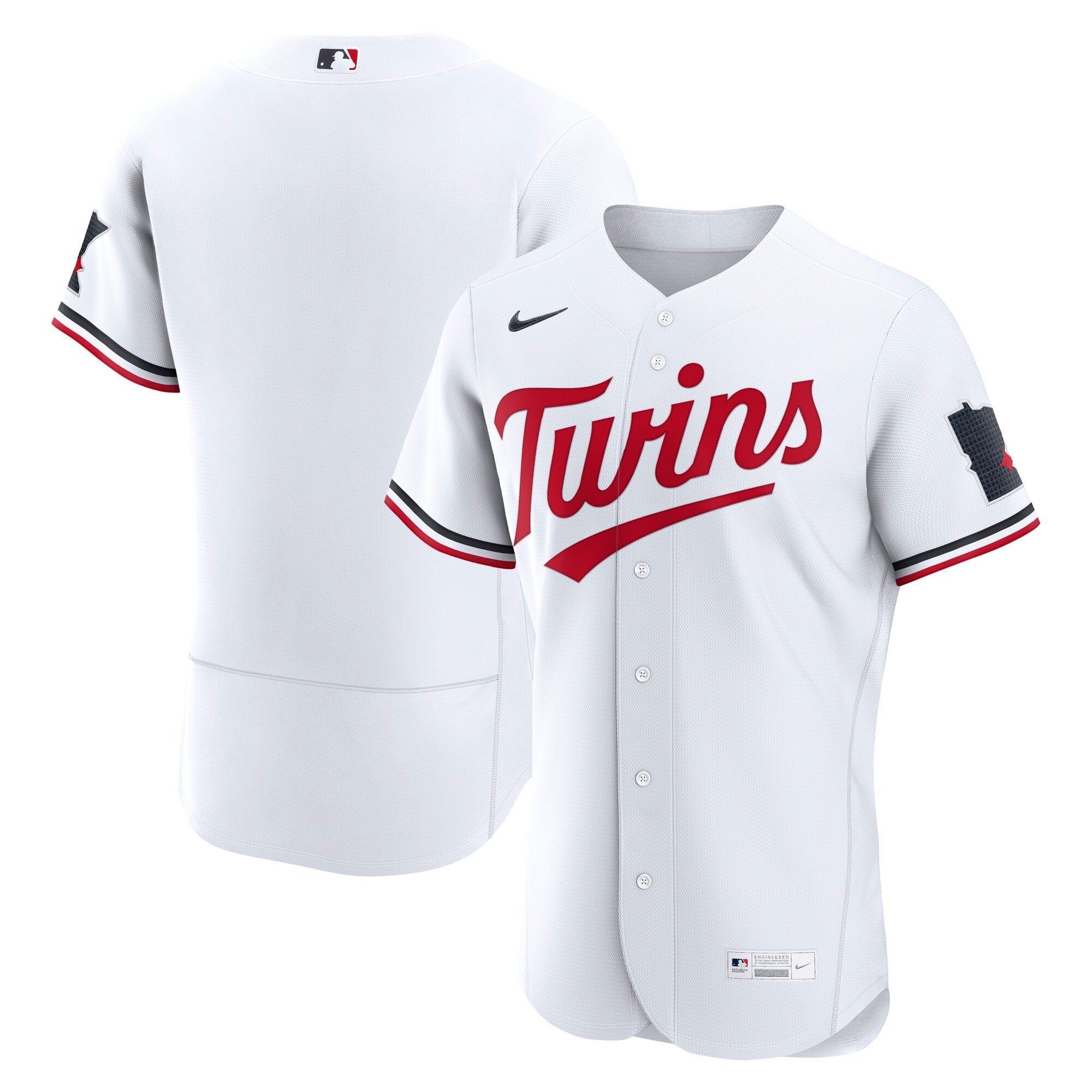 Minnesota Twins Home Jersey - White | Stitched Baseball Jersey TJS1694