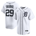 Tarik Skubal Detroit Tigers Home Limited Player Jersey - White | Stitched Baseball Jersey TJS1379