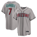 Corbin Carroll Arizona Diamondbacks Road Replica Jersey - Gray | Stitched Baseball Jersey TJS1730