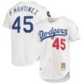 Pedro Martinez Los Angeles Dodgers M & N 1993 Cooperstown Collection Home Jersey - White | Stitched Baseball Jersey TJS1689
