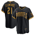 Roberto Clemente Pittsburgh Pirates 2026 City Connect Stadium Jersey - Black | Stitched Baseball Jersey TJS1653