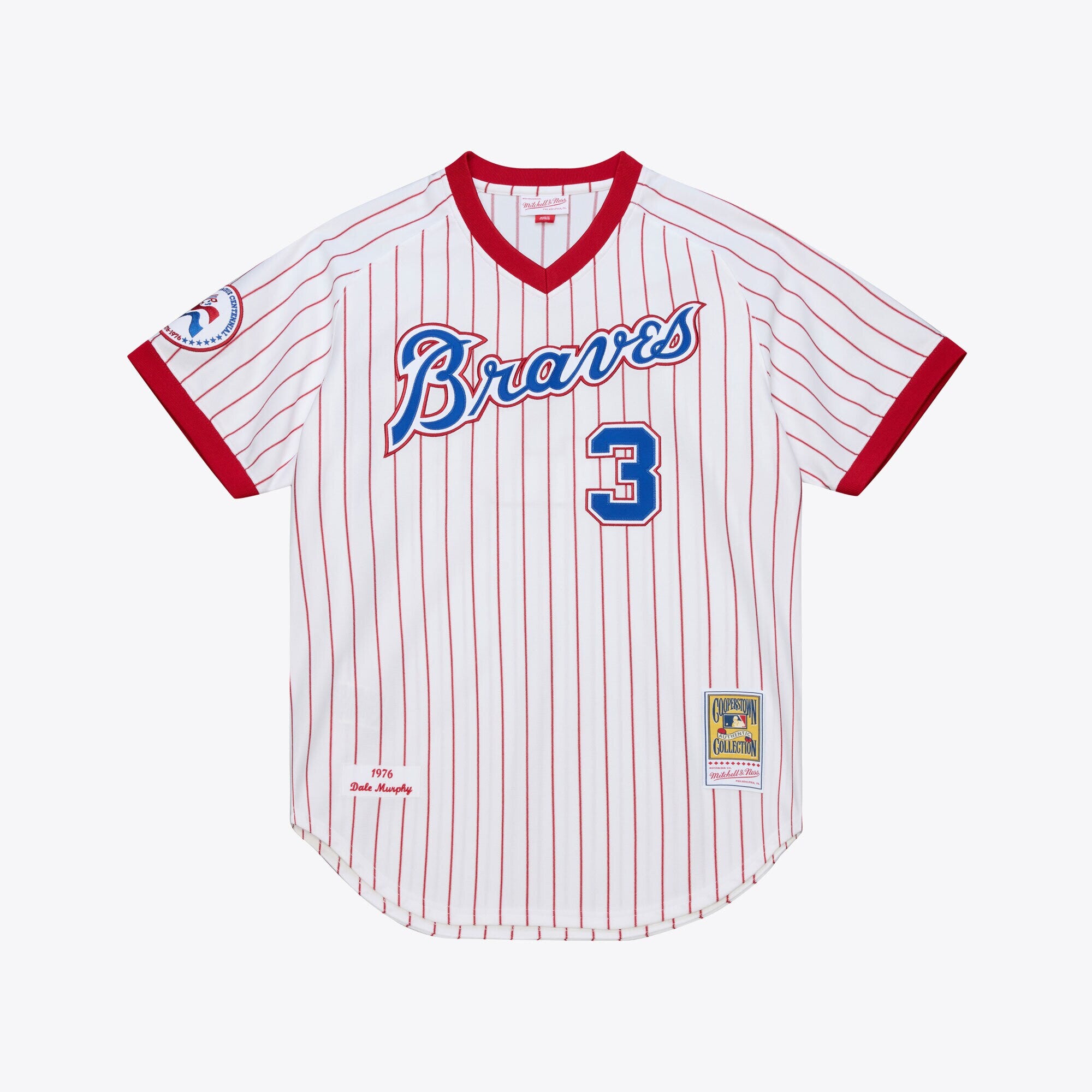 Dale Murphy Atlanta Braves M & N 1976 Jersey - White | Stitched Baseball Jersey TJS1702