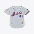 Tom Seaver New York Mets M & N 1976 Jersey - Gray | Stitched Baseball Jersey TJS1697