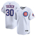 Kyle Tucker Chicago Cubs Home Limited Player Jersey - White | Stitched Baseball Jersey TJS1673